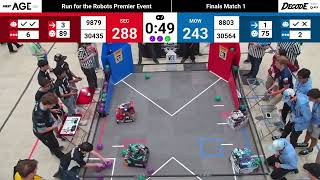 2025 2026 Decode Run for the Robots Finals Match 1