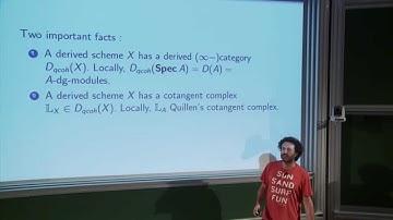 Bertrand Toën - Deformation quantization and derived algebraic geometry