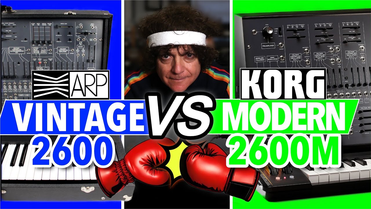 ARP 2600 Tonus против Korg 2600 M: Synth Showdown
