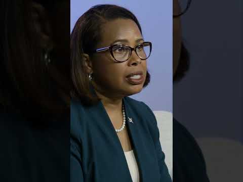 Meet our new president, Dr. Sylvia Trent-Adams shorts