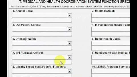 Part 7: Navigating the California Public Health and Medical EOM Situation Report