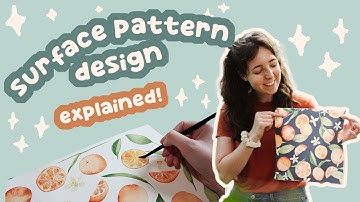 What is surface pattern design? ✿ Turning your artwork into products!