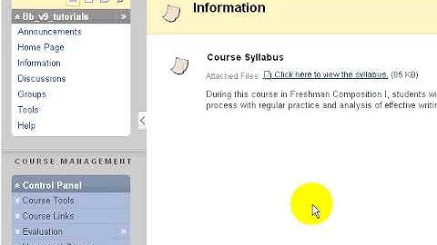Show/Hide Course Menu