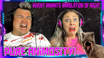 FIRST TIME Reaction to "Invent Animate - Immolation Of Night" THE WOLF HUNTERZ Jon and Dolly