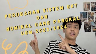 FIX INI DIA UKT DAN UANG PANGKAL UGM 2023/2024