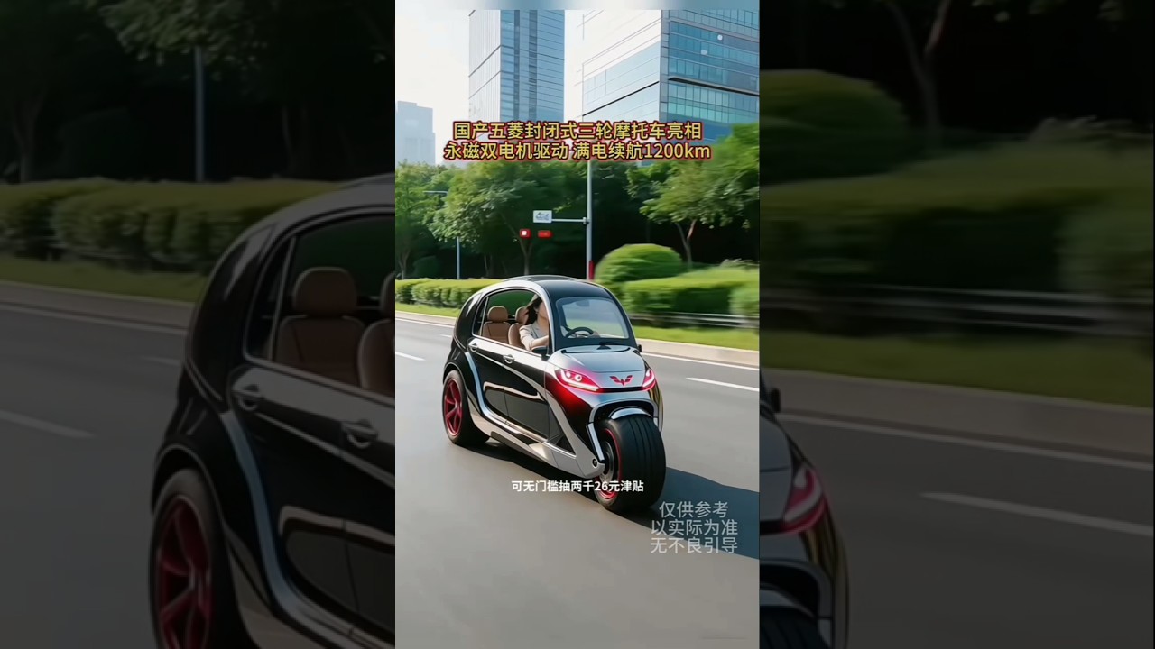 Мотоцикл оснащен двигателями с постоянными магнитами 