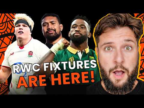 Springboks to WIN Again? | The 2027 Rugby World Cup Fixtures are HERE!!