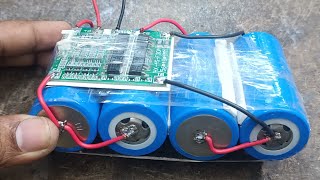 How to Build a 12V Lithium Battery Pack Using a BMS Circuit