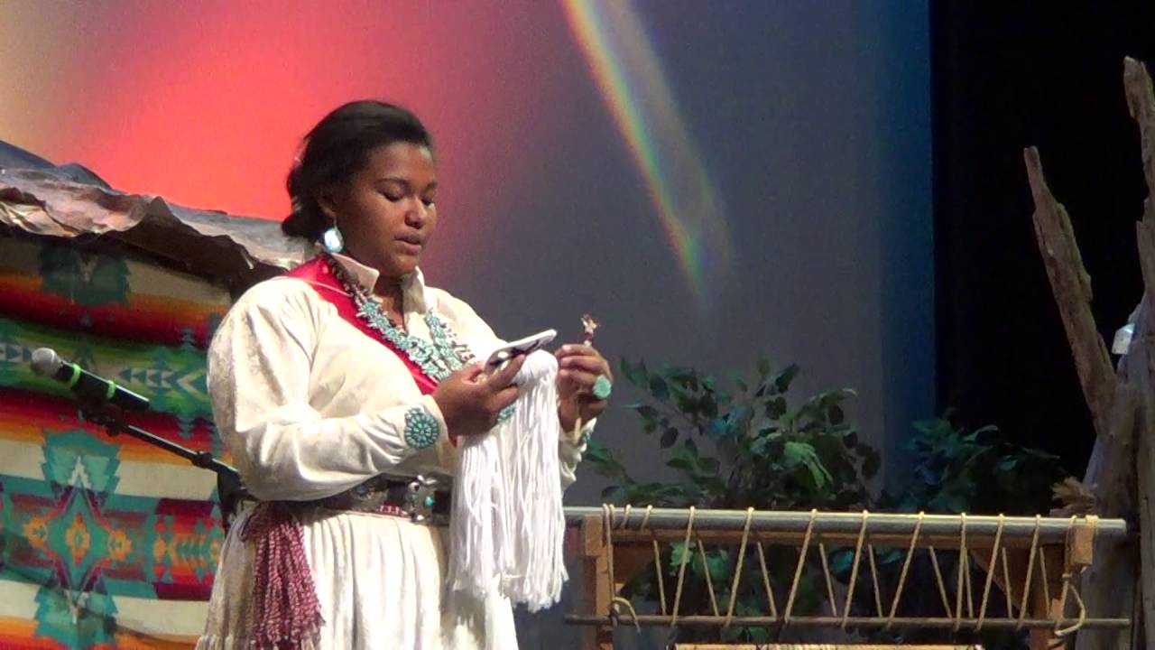Navajo Hair Tying Miss Northern Navajo Pageant Youtube