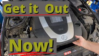 Customers States: What's taking so long? HOW MUCH LONGER? Doing a BAD JOB! 2005 Mercedes C230 OIL