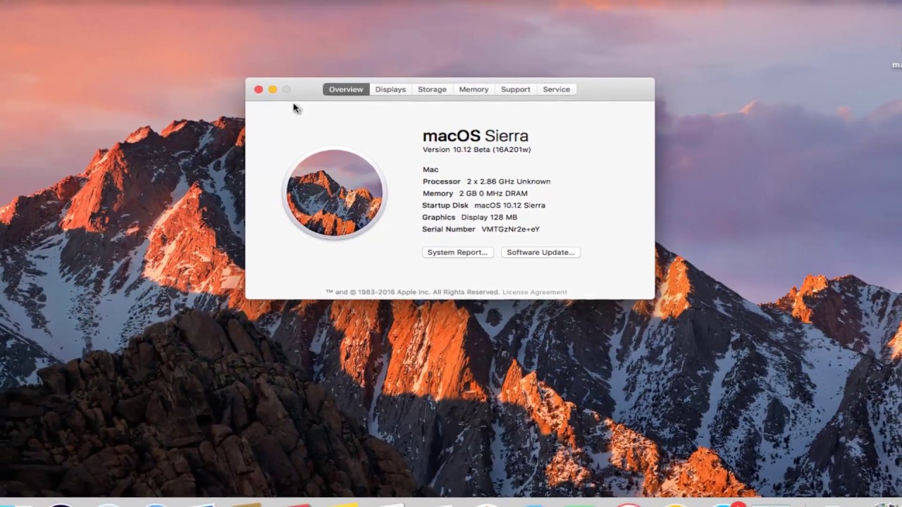 system information คือ  New Update  macOS - How To See System Information