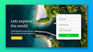 How to Design Website | Webpage Design in illustrator | Website Template Design | Graphics Mentor