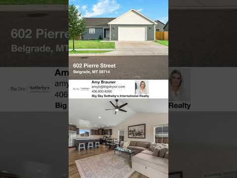 602 Pierre Street, Belgrade, MT home video tour