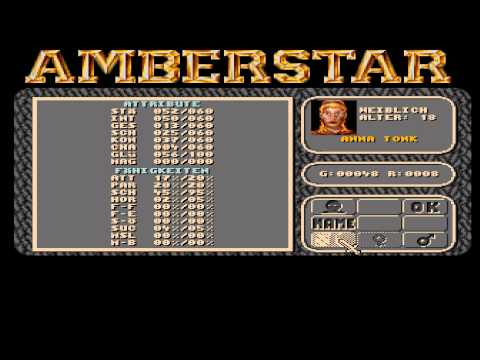 Lets Play Amberstar (Amiga Projekt) 1 - Willkommen in Lyramion