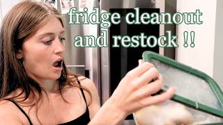 maybe the grossest fridge clean out I've ever done