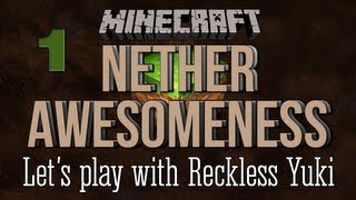 Reckless Yuki With Lilikoi Juice Minecraft Nether Fun Part 1 Lets Play With A Guest