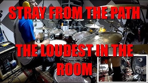 STRAY  FROM THE PATH - The loudest in the room - drum cover (HD)