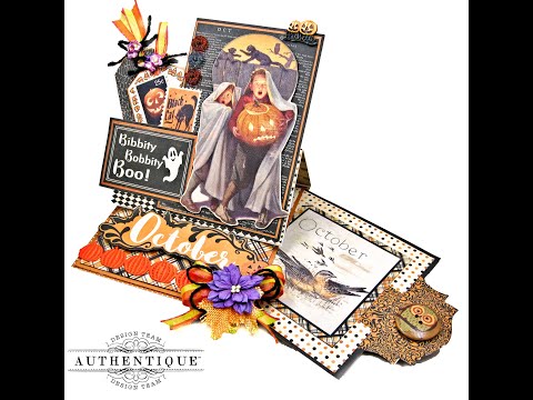 Authentique ottobre Desk Calendar Tutorial