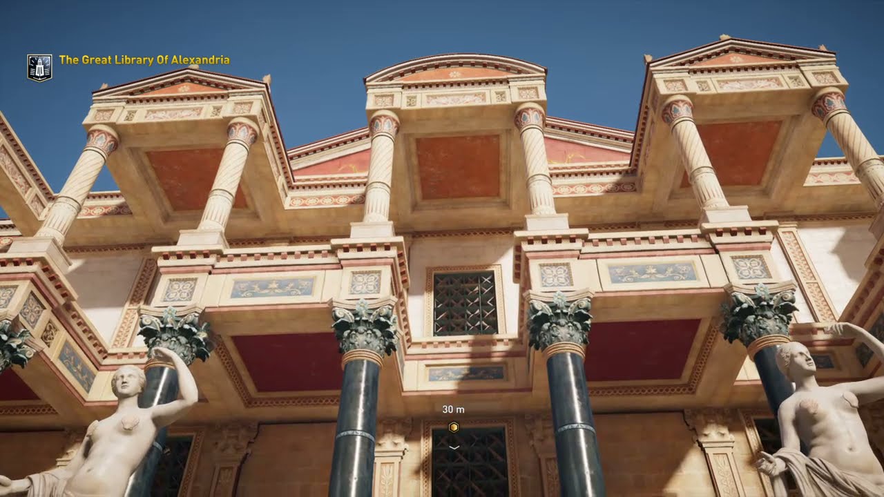 The Great Library of Alexandria (Assassin's Creed Origins; Ancient