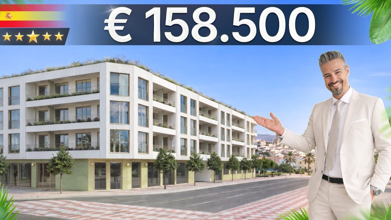 158 500 евро за 3 спальни в Испании?! 🇪🇸 | Новая квартира с бассейном в Хакарилье