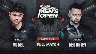 🇩🇪 VOGEL vs GEORGIEV 🇧🇬 ▸ Semifinal ▸ 2026 Billiard Beckmann Men's Open 10-Ball
