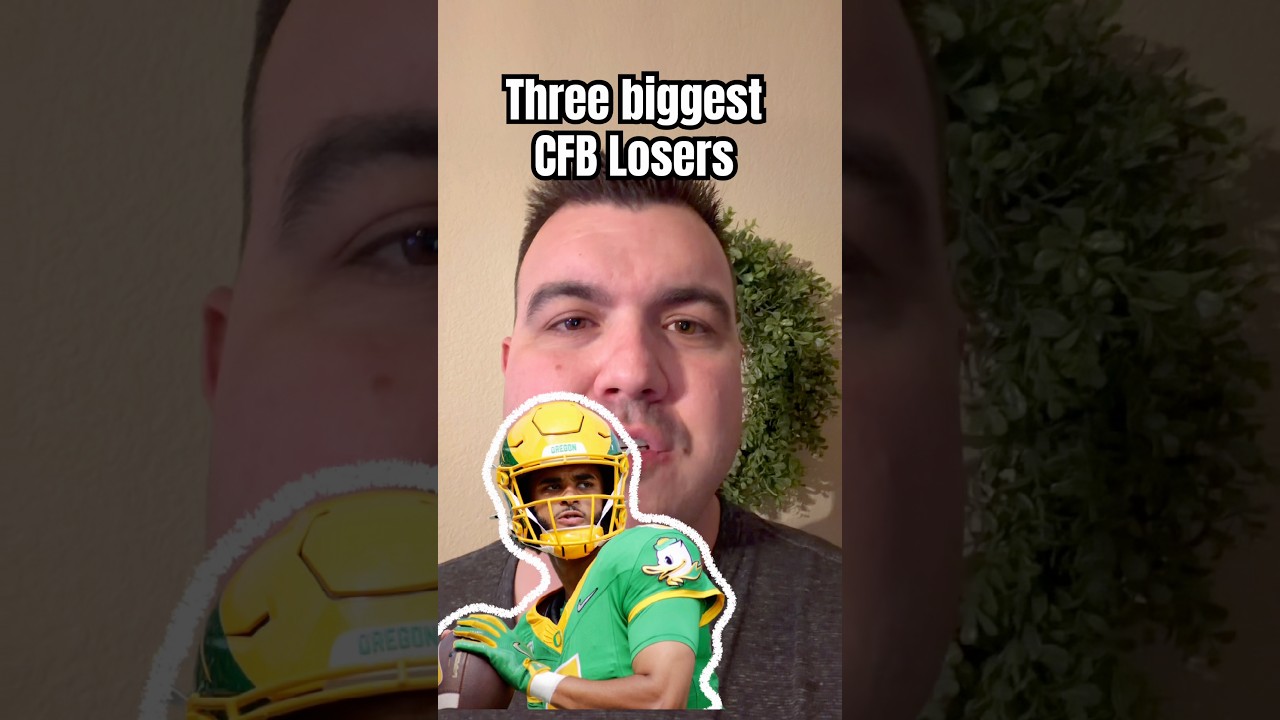 Oregon Ducks Season COLLAPSES 😳 Dante Moore, biggest CFP Losers