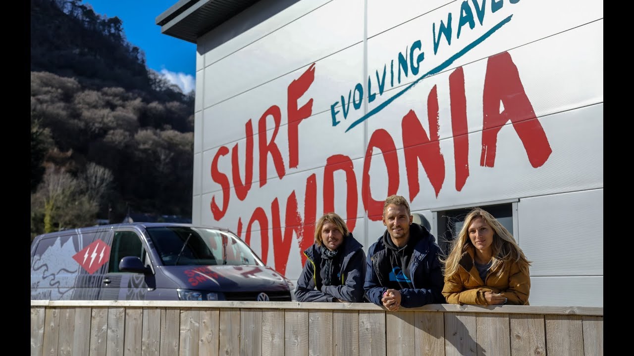 Серфинг на искусственной волне в Уэльсе. Surf Snowdonia. [Surfholidays, серфинг]