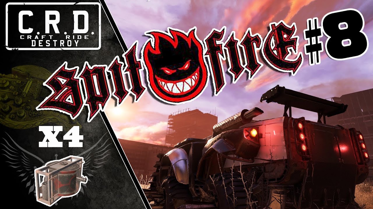 Crossout: [ shotgun x4 ] SpitFire #8 [ver. 0.9.135]