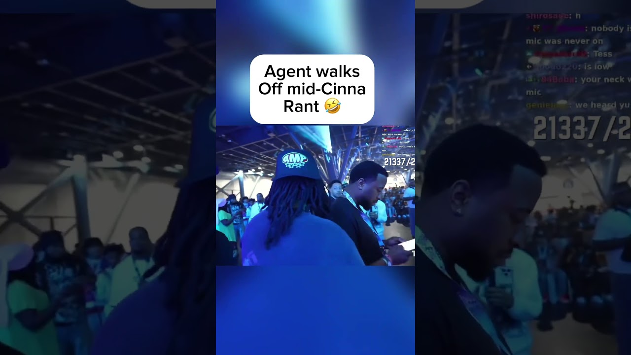 Agent walks off Mid-Cinna Rant
