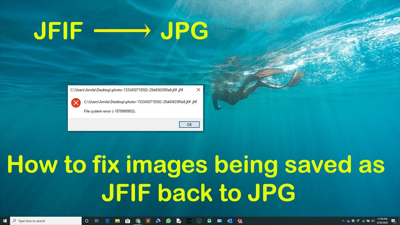  New  JFIF로 저장되는 파일을 JPG로 다시 수정하는 방법