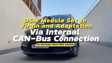 How to Read and Write DSM Module Via Internal CAN-Bus Using AVDI, FBS4 Manager and CB034 Cable