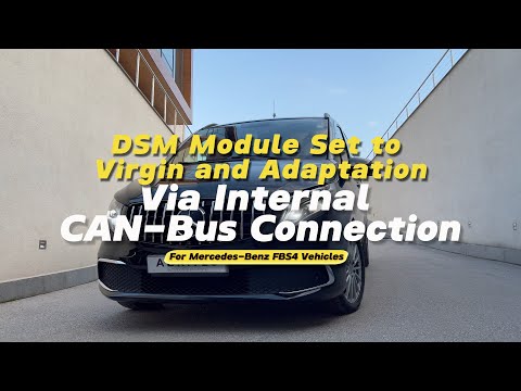 How to Read and Write DSM Module Via Internal CAN-Bus Using AVDI, FBS4 Manager and CB034 Cable