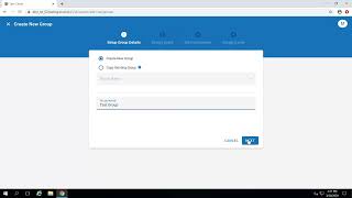 IPRO | Open Discovery - Create New Group
