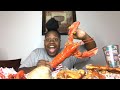 Lobster, shrimp, crab legs, crawfish, ect MUKBANG