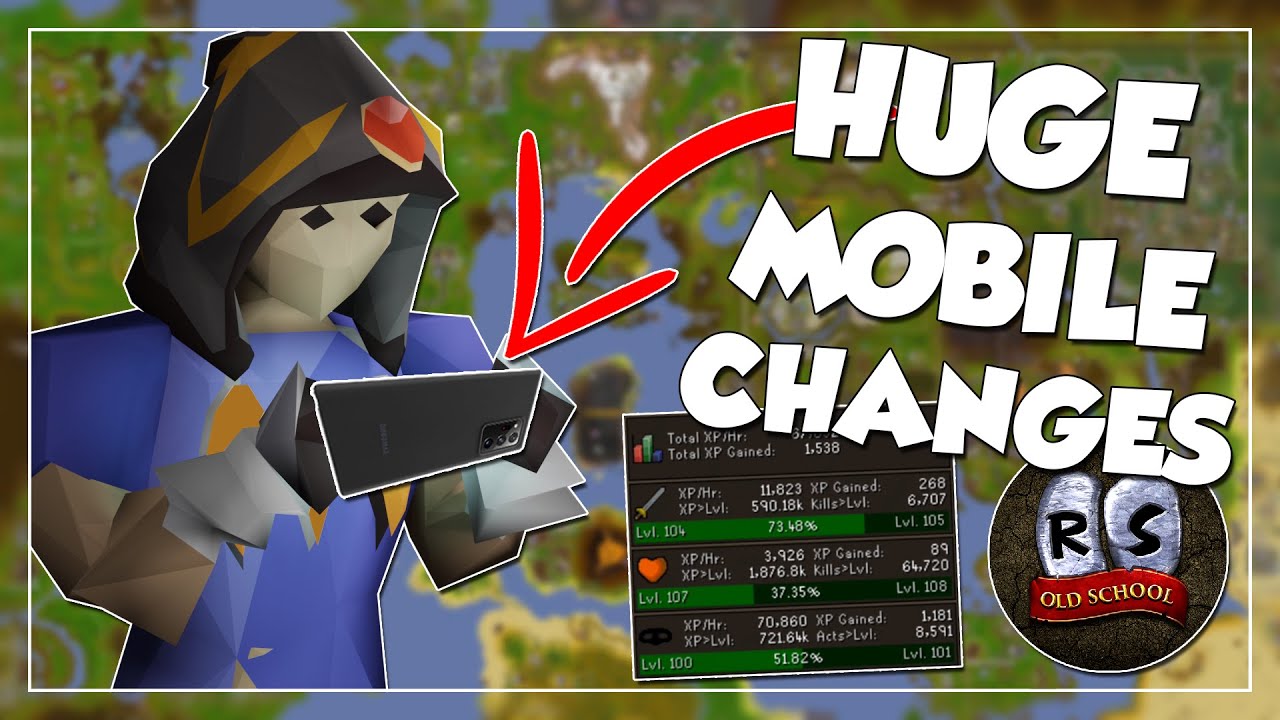 HUGE Changes In OSRS Mobile New & Updated Features YouTube