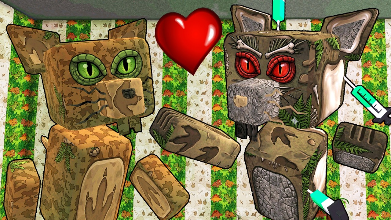 Dino World: Гигантский дом против Босса-крысы #7 Многопользовательское приключение Супер Медведя ...