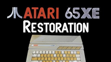 Atari 65XE restoration project part 2 - PSU and keyboard