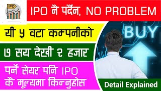 IPO कै मुल्यमा यि ५ वोटा कम्पनीको Share किन्नुस् । Right Share Detail Explain in Nepali | 2021