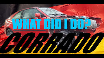 Building my VW Corrado 3.6L swap - part 1