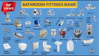 Bathroom Fittings Name Cp Fittin Name I Plumbing With Zulfiqar I Urduhindi