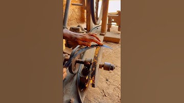 Sharpening Sickle / Datti & Creating New Teeth #shorts #short #trending #blacksmith #sickle #datti