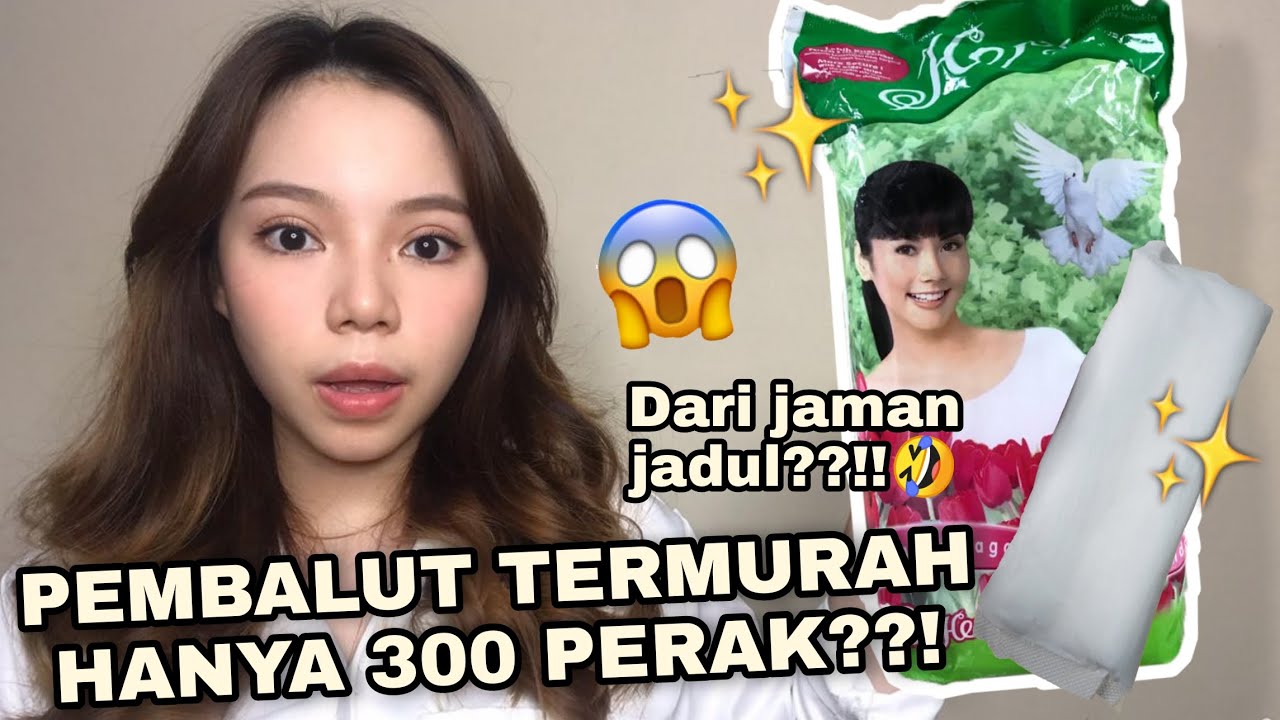 NYOBAIN PEMBALUT TERMURAH YANG PERNAH ADA??! | PEMBALUT JADUL BANGET NIH!