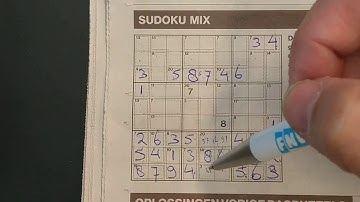 This Killer/Mix Sudoku is easy to solve (with a PDF file) 04-17-2019 part 3 of 3