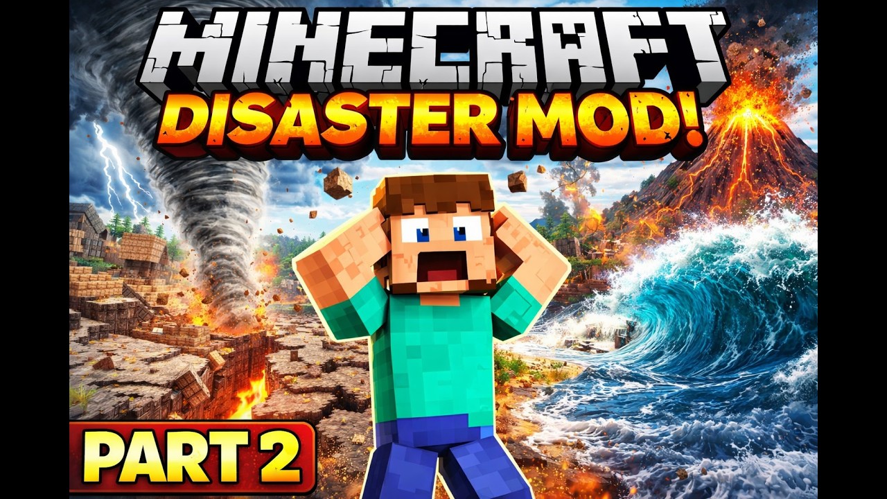 Minecraft DISASTER MOD FINAL BOSS… (Disaster Dragon) - YouTube