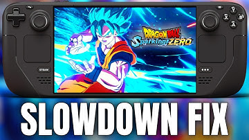DRAGON BALL Sparking! ZERO on Steam Deck now PLAYABLE! - SLOWDOWN FIX!