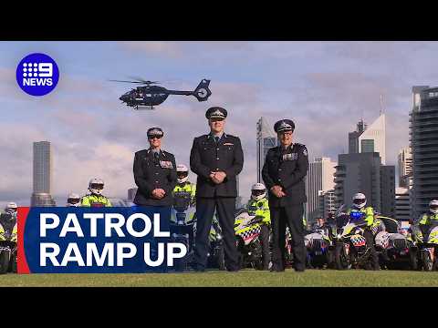 Police ramp up patrols as double demerits return | 9 News Australia