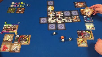 Tiny Epic Dungeons 2 Player Playthrough (prototype)