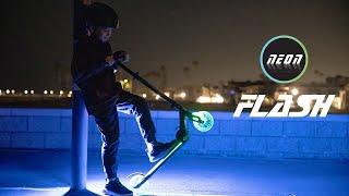 NEW NEON FLASH SCOOTER #NEONWEARELIT