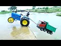 Scania Tipper Accident Biggest Amazon River Pulling Out Ford Tractor ? Cartoon | Volvo Truck | CSToy