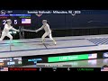 FINAL - Vet 70 Women's Saber  - ( Lum v Bender ) - Summer Nationals- Milwaukee, WI – 2025